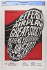 1966 BG-10 Jefferson Airplane Great Society Fillmore Auditorium RP2 Poster CGC 9.4