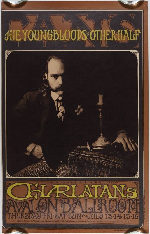 1967 FD-71 The Charlatans Avalon Ballroom Poster Extra Fine 65