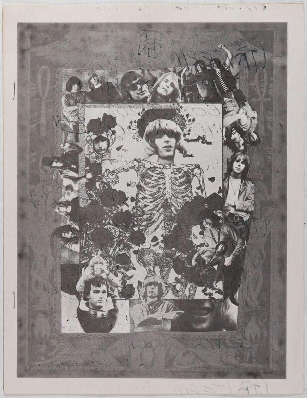 1967 The Olompali Sunday Times Grateful Dead Fan Club Newsletter Near Mint 81