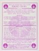 1970 Alice Cooper James Gang The Stooges Goose Lake Music Festival Flyer Near Mint 87