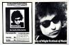 1969 Bob Dylan Isle of Wight Festival Poster Excellent 79