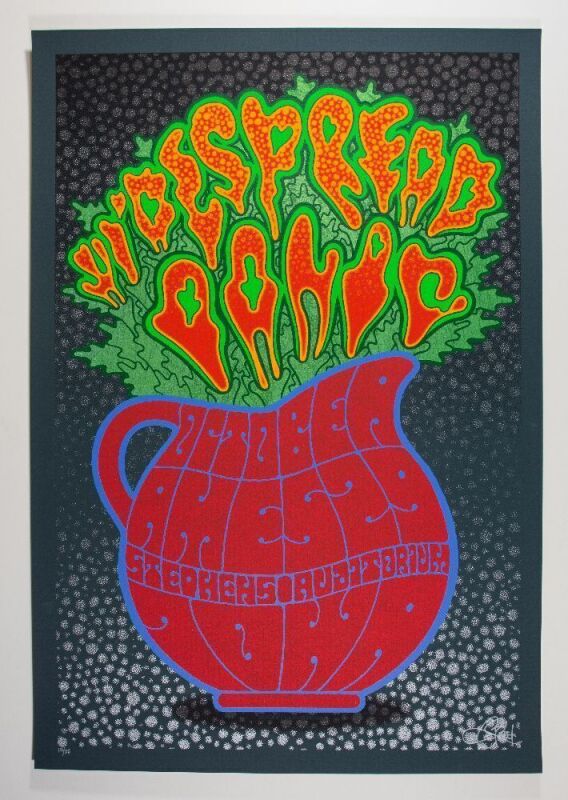 2013 Chuck Sperry Widespread Panic Stephens Auditorium Ames Iowa LE Signed Sperry Poster Mint 95