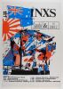 1984 INXS Australian Tour Poster Excellent 70