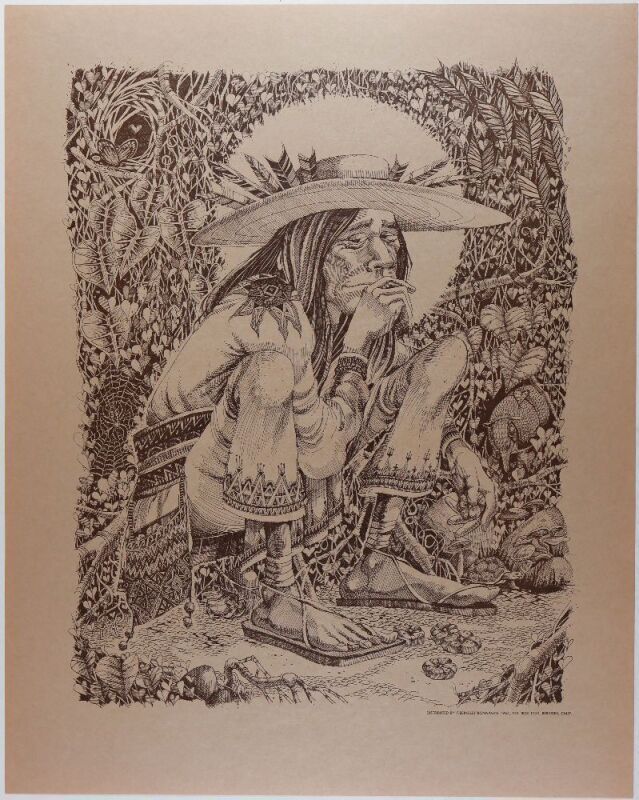 1967 AOR-2.359 Rick Griffin San Mezcalito RP2 Poster Mint 91