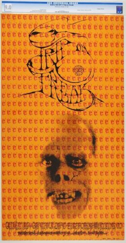 1967 AOR-2.183 Grateful Dead Trip or Freak Winterland Poster CGC 9.0
