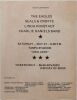 1975 The Eagles Seals and Crofts Linda Ronstadt Tampa Stadium Handbilll Extra Fine 65