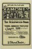 1977 The Ramones La Paloma Theatre Encinitas Handbill Excellent 75