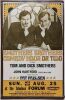 1968 The Smothers Brothers Comedy Hour The Forum Inglewood Cardboard Poster Extra Fine 63