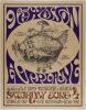 1966 AOR-2.134 Jefferson Airplane Civic Auditorium RP2 Poster Excellent 79