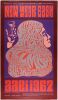 1966 BG-37 Grateful Dead Jefferson Airplane NYE Fillmore Auditorium Poster Extra Fine 67