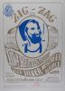 1966 FD-14 Big Brother Zig Zag Man Avalon Ballroom Pirate Printing Poster Near Mint 89