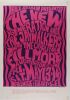 1966 BG-6 The New Generation The Charlatans Fillmore Auditorium Poster Excellent 79