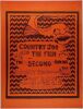 1966 Country Joe and the Fish Pauley Ballroom Berkeley Poster Excellent 79