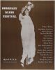 1970 T-Bone Walker Big Mama Thornton Berkeley Blues Festival Poster Excellent 77