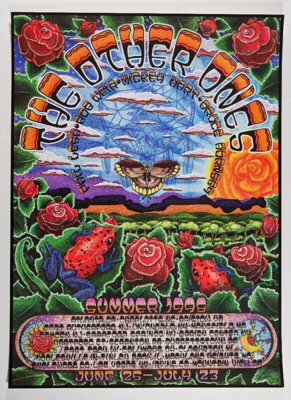 1998 The Other Ones Summer Tour Poster Near Mint 87