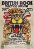 1971 Black Sabbath Rod Stewart and The Faces Fleetwood Mac British Rock Meeting Rhein-Halbinsel Germany Poster Extra Fine 63