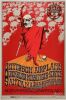 1970 BG-222 Jefferson Airplane Santana Benefit for The Grateful Dead Winterland Signed Tuten Poster Excellent 77 Restored