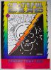 1988 Peter Max Grateful Dead Spring Tour Signed Max Poster Near Mint 83