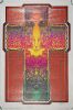 1969 Wes Wilson The Cross Celestial Arts Headshop Signed Wilson Poster Excellent 75