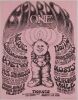 1967 R. Crumb Bedrock One S.F. Mime Troupe The Diggers Steve Miller California Hall Handbill Extra Fine 67