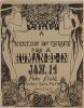 1967 Ami Magill Human Be-in Gathering of the Tribes San Francisco Handbill Extra Fine 69