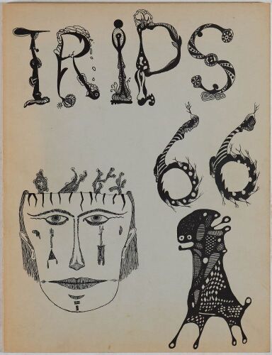 1967 Trips 66 An Everyman's Primer of Trip Art Book Extra Fine 69