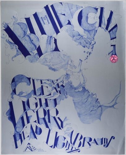 1968 Blue Cheer The Salt Lake City Fairgrounds Coliseum Poster Excellent 77