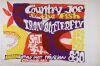 1968 AOR-3.159 Country Joe & The Fish Iron Butterfly Merriweather Post Pavilion Silkscreen Poster Extra Fine 67