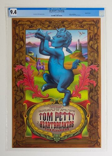 1997 NF-251 Tom Petty & The Heartbreakers The Fillmore Poster CGC 9.4
