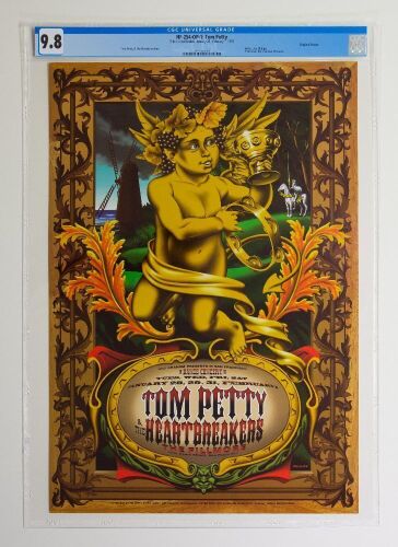 1997 NF-254 Tom Petty & The Heartbreakers The Fillmore Poster CGC 9.8