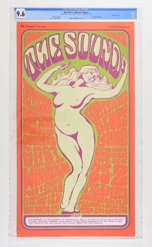 1966 BG-29 Jefferson Airplane Winterland Poster CGC 9.6