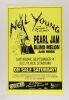 1993 Neil Young Pearl Jam Blind Melon B.C. Place Stadium Vancouver Poster Mint 93