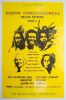 1982 Peter Tosh Jimmy Cliff Bunny Wailer National Stadium Kingston Jamaica Poster Excellent 73