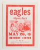 1973 The Eagles & Chicago Kennedy Center & Baltimore Civic Center Handbill Fine 50