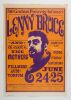 1966 BG-13 Lenny Bruce Frank Zappa The Mothers Fillmore Auditorium RP3 Poster Extra Fine 61