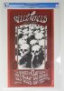 1971 AOR-4.13 Hells Angels Clap Benefit Cold Blood Longshoremens Hall Signed Tuten Poster CGC 9.2