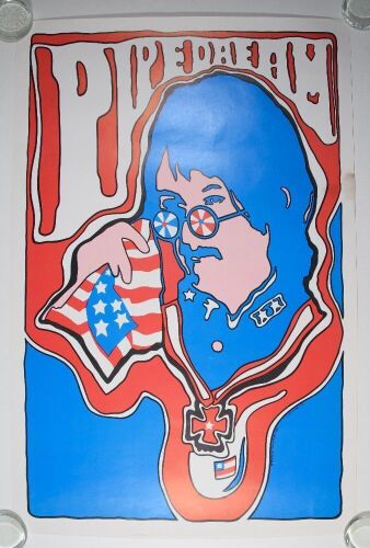 1967 Pipe Dream Pandora Productions Poster Near Mint 81