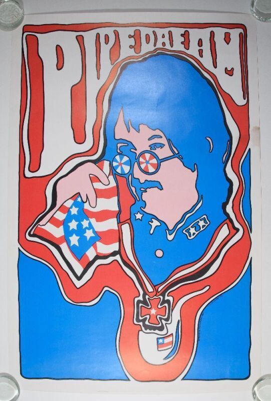 1967 Pipe Dream Pandora Productions Poster Near Mint 81