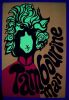 1967 Dan Shupe Bob Dylan Tambourine Man Blacklight Poster Near Mint 81