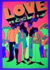 1967 The Beatles All You Need Is Love Blacklight Poster Fine 55 - 2