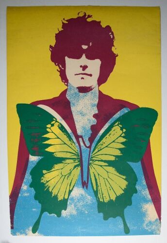 1969 Donovan Butterfly Gemini Rising Poster Extra Fine 65