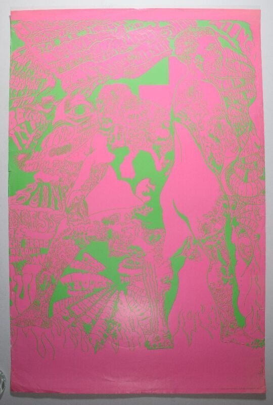 1967 On The Third Planet From A Yellow Star Poster Prints INC Blacklight Poster Extra Fine 69