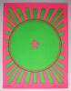 1968 Raye Arena The Third Eye New York Blacklight Poster Excellent 79