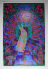 1967 East Totem West The White Rabbit In Wonderland Blacklight Poster Mint 91