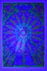 1967 East Totem West The White Rabbit In Wonderland Blacklight Poster Mint 91 - 2