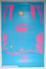 1969 Dunham and Deatherage Grow Hair The Yellow Unicorn Blacklight Poster Excellent 79