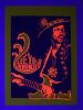 1971 Jimi Hendrix Are You Experienced Pro Arts Blacklight Poster Near Mint 89 - 2