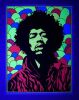 1971 Jimi Hendrix Are You Experienced Gasp INC Blacklight Poster Near Mint 81 - 2