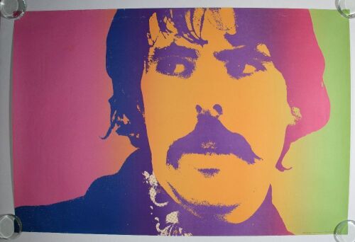 1970 Peter Max Portrait of Peter Max Sid Wasserbach Poster Excellent 77