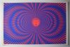 1967 Joe Nardi Buddha 7th Street Gang Steve Sachs Blacklight Poster Excellent 79